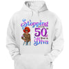 This Queen Makes 50 Look Fabulous, Stepping Into My 50th Birthday Live A Diva Shirt, Custom 50th Birthday Shirt For Women, 50 Years Old Birthday Shirt, Personalized Birthday Gift.
50th Birthday shirt, Birthday Girl, 50 Birthday Women