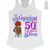 This Queen Makes 50 Look Fabulous, Stepping Into My 50th Birthday Live A Diva Shirt, Custom 50th Birthday Shirt For Women, 50 Years Old Birthday Shirt, Personalized Birthday Gift.
50th Birthday shirt, Birthday Girl, 50 Birthday Women