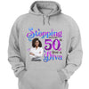 Custom 50th Birthday Shirt For Women,  Stepping Into My 50th Birthday Live A Diva Shirt, 50 Years Old Birthday Shirt, Personalized Birthday Gift, 50th Birthday shirt, This Queen Makes 50 Look Fabulous, Birthday Girl, 50 Birthday Women