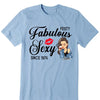 Custom Birthday Shirts, Feisty Fabulous Sexy, Birthday Tshirt, 50th Birthday Tees, 50th Birthday Shirts, Birth Since Shirt, Fabulous Since Birth Year Shirt