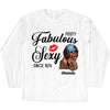 Fabulous Since 1973 Birthday Tshirt, 50th Birthday Tees, Custom Birthday Shirts, 1974 Shirt, 50th Birthday Shirts, Birth Since Shirt, Fabulous Since Birth Year Shirt