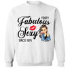 Custom Birthday Shirts, Feisty Fabulous Sexy, Birthday Tshirt, 50th Birthday Tees, 50th Birthday Shirts, Birth Since Shirt, Fabulous Since Birth Year Shirt