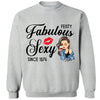 Custom Birthday Shirts, Feisty Fabulous Sexy, Birthday Tshirt, 50th Birthday Tees, 50th Birthday Shirts, Birth Since Shirt, Fabulous Since Birth Year Shirt