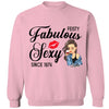 Custom Birthday Shirts, Feisty Fabulous Sexy, Birthday Tshirt, 50th Birthday Tees, 50th Birthday Shirts, Birth Since Shirt, Fabulous Since Birth Year Shirt