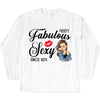 Custom Birthday Shirts, Feisty Fabulous Sexy, Birthday Tshirt, 50th Birthday Tees, 50th Birthday Shirts, Birth Since Shirt, Fabulous Since Birth Year Shirt