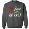 Custom Fuck I am 50th Shirt, Fuck She is 50 T Shirt, Birthday Squad Tshirt, Girls Bday T Shirt, Birthday Bitch Tee, 50th Birthday Gift Women