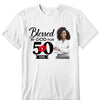 Blessed by god for 50 years shirt, 50th Birthday shirt, Blessed by God Shirt, Blessed Birthday Shirt, 50th Birthday Gift Women
