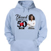Blessed by god for 50 years shirt, 50th Birthday shirt, Blessed by God Shirt, Blessed Birthday Shirt, 50th Birthday Gift Women
