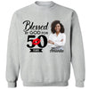 Blessed by god for 50 years shirt, 50th Birthday shirt, Blessed by God Shirt, Blessed Birthday Shirt, 50th Birthday Gift Women