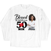 Blessed by god for 50 years shirt, 50th Birthday shirt, Blessed by God Shirt, Blessed Birthday Shirt, 50th Birthday Gift Women
