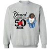 Blessed by god for 50 years shirt, 50th Birthday shirt, Blessed by God Shirt, Blessed Birthday Shirt, 50th Birthday Gift Women