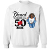 Blessed by god for 50 years shirt, 50th Birthday shirt, Blessed by God Shirt, Blessed Birthday Shirt, 50th Birthday Gift Women