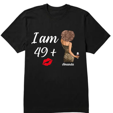 Personalized 39th Birthday Shirt, Custom I Am 49 Shirt,Custom Birthday Shirt, I Am Plus Shirt,Birthday Party Shirts, I AM 39 Plus Tee,39th Birthday Gifts For Women, 39th Birthday Gift, 39th Birthday For Her