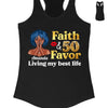 Personalized Birthday Gift, Faith and Favor Living My Best Life Shirt, Birthday Queen Party Gift, 50th Birthday shirt, 50th Birthday Gift Women, 50 Years Old Birthday Shirt