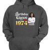 Custom Birthday Shirts, 1974 Shirt, 50th Birthday Shirts, Birthday Queen Est 1974 T-Shirt, Birth Since Shirt