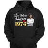 Custom Birthday Shirts, 1974 Shirt, 50th Birthday Shirts, Birthday Queen Est 1974 T-Shirt, Birth Since Shirt