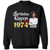 Custom Birthday Shirts, 1974 Shirt, 50th Birthday Shirts, Birthday Queen Est 1974 T-Shirt, Birth Since Shirt