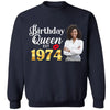 Custom Birthday Shirts, 1974 Shirt, 50th Birthday Shirts, Birthday Queen Est 1974 T-Shirt, Birth Since Shirt