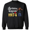 Custom Birthday Shirts, 1974 Shirt, 50th Birthday Shirts, Birthday Queen Est 1974 T-Shirt, Birth Since Shirt