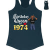 Custom Birthday Shirts, 1974 Shirt, 50th Birthday Shirts, Birthday Queen Est 1974 T-Shirt, Birth Since Shirt