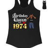 Custom Birthday Shirts, 1974 Shirt, 50th Birthday Shirts, Birthday Queen Est 1974 T-Shirt, Birth Since Shirt