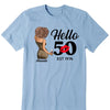 Personalized Hello 50th Birthday Shirts, Custom Birthday Shirts, Turning 50 Shirt, Gifts For Women Turning 50, 50 And Fabulous Shirt, 1974 Shirt
