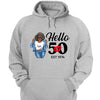 Personalized Hello 50th Birthday Shirts, Custom Birthday Shirts, Turning 50 Shirt, Gifts For Women Turning 50, 50 And Fabulous Shirt, 1974 Shirt