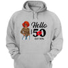 Personalized Hello 50th Birthday Shirts, Custom Birthday Shirts, Turning 50 Shirt, Gifts For Women Turning 50, 50 And Fabulous Shirt, 1974 Shirt