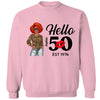 Personalized Hello 50th Birthday Shirts, Custom Birthday Shirts, Turning 50 Shirt, Gifts For Women Turning 50, 50 And Fabulous Shirt, 1974 Shirt
