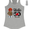 Personalized Hello 50th Birthday Shirts, Custom Birthday Shirts, Turning 50 Shirt, Gifts For Women Turning 50, 50 And Fabulous Shirt, 1974 Shirt