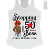 Personalized Stepping Into My 50th Live a Boss Hello 50th Birthday Shirts, Custom Birthday Shirts, Turning 50 Shirt, Gifts For Women, 50 And Fabulous Shirt, 1974 Shirt