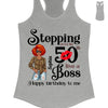Personalized Stepping Into My 50th Live a Boss Hello 50th Birthday Shirts, Custom Birthday Shirts, Turning 50 Shirt, Gifts For Women, 50 And Fabulous Shirt, 1974 Shirt