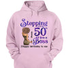 Personalized Stepping Into My 50th Live a Boss Hello 50th Birthday Shirts, Custom Birthday Shirts, Turning 50 Shirt, Gifts For Women, 50 And Fabulous Shirt, 1974 Shirt