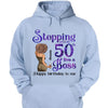 Personalized Stepping Into My 50th Live a Boss Hello 50th Birthday Shirts, Custom Birthday Shirts, Turning 50 Shirt, Gifts For Women, 50 And Fabulous Shirt, 1974 Shirt
