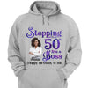 Personalized Stepping Into My 50th Live a Boss Hello 50th Birthday Shirts, Custom Birthday Shirts, Turning 50 Shirt, Gifts For Women, 50 And Fabulous Shirt, 1974 Shirt