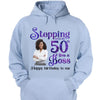 Personalized Stepping Into My 50th Live a Boss Hello 50th Birthday Shirts, Custom Birthday Shirts, Turning 50 Shirt, Gifts For Women, 50 And Fabulous Shirt, 1974 Shirt