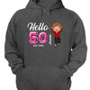 50th Birthday Shirt, Hello 50 Shirt, 1974 Birthday T-Shirt, Hello Fifty Shirt, Vintage 1974 T-shirt, 50th Bday Tshirt, 50th Birthday Gift