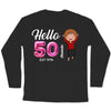 50th Birthday Shirt, Hello 50 Shirt, 1974 Birthday T-Shirt, Hello Fifty Shirt, Vintage 1974 T-shirt, 50th Bday Tshirt, 50th Birthday Gift