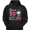 Blessed 50th Grace and Mercy Since 1974 Shirt, Hello 50 Shirt , 50th Birthday Gift for Women , 50th Birthday Gift