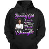 I Can Do All Things Through Christ Who Gives Me Strength Shirt, Customized Birthday Month Shirt For Girl, Custom Name Custom Date Birthday Gift Shirt