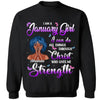 I Can Do ALl Things Through Christ Who Gives Me Strength Shirt, Customized Birthday Month Shirt For Girl, Custom Name Custom Date Birthday Gift Shirt