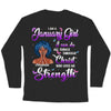 I Can Do ALl Things Through Christ Who Gives Me Strength Shirt, Customized Birthday Month Shirt For Girl, Custom Name Custom Date Birthday Gift Shirt