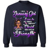 I Can Do ALl Things Through Christ Who Gives Me Strength Shirt, Customized Birthday Month Shirt For Girl, Custom Name Custom Date Birthday Gift Shirt