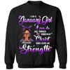 I Can Do ALl Things Through Christ Who Gives Me Strength Shirt, Customized Birthday Month Shirt For Girl, Custom Name Custom Date Birthday Gift Shirt