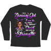 I Can Do ALl Things Through Christ Who Gives Me Strength Shirt, Customized Birthday Month Shirt For Girl, Custom Name Custom Date Birthday Gift Shirt