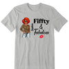 Personalized Fiffty And Fabulous Shirt, Birthday Women Shirt, Since 1974 Shirt, Birthday Shirt, Custom Age Women Shirt