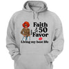 Personalized Faith and 50th Farvor Living My Best Life Shirt, Birthday Women Shirt, Since 1974 Shirt, Birthday Shirt