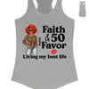 Personalized Faith and 50th Farvor Living My Best Life Shirt, Birthday Women Shirt, Since 1974 Shirt, Birthday Shirt