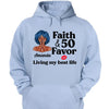 Personalized Faith and 50th Farvor Living My Best Life Shirt, Birthday Women Shirt, Since 1974 Shirt, Birthday Shirt