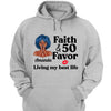 Personalized Faith and 50th Farvor Living My Best Life Shirt, Birthday Women Shirt, Since 1974 Shirt, Birthday Shirt